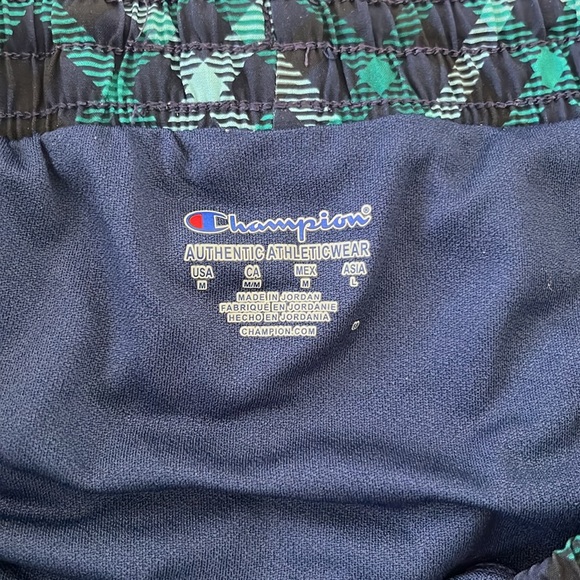 Champion Plaid Athletic Shorts Women’s Medium Athleisure - Picture 3 of 4